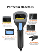 Scanner Barcode 1D Berkabel Harga Murah Grosir OEM ODM