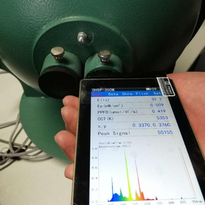 HOPOOCOLOR OHSP350M प्रकाश स्पेक्ट्रम एकीकृत क्षेत्र के साथ मीटर लुमेन परीक्षण उपकरण - Product Image 2