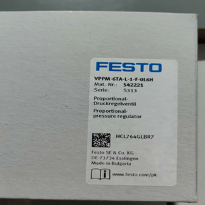 Válvula Proporcional Festos VPPM-6TA-L-1-F-0L6H 542221 Disponible en Stock - Product Image 1