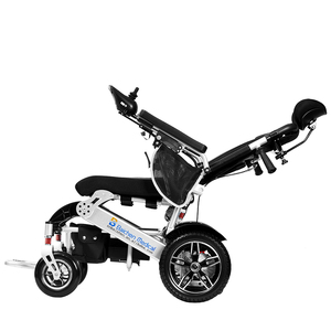 <span class=keywords><strong>Fauteuil</strong></span> <span class=keywords><strong>roulant</strong></span> électrique pliable <span class=keywords><strong>tout</strong></span>-<span class=keywords><strong>terrain</strong></span> Baichen, batterie amovible, quatre roues motrices, inclinable, pour adulte - Product Image 6