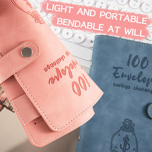 Spiral A6 Budget Planner Binder <span class=keywords><strong>Outil</strong></span> de gestion efficace pour le bureau à domicile Paramètres professionnels Durable PU Leather Loose-leaf - Product Image 6