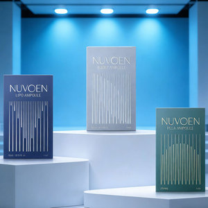 Ampolla Calmante Hipoalergénica Nuvoen Boost PDRN MGF, Sérum Facial Coreano para el Cuidado de la Piel, Efecto Lifting y Elasticidad - Product Image 3