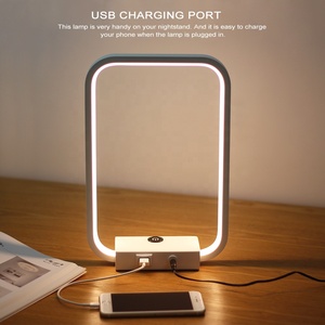 SKD Sunsir lampe de lecture carré USB rechargeable Table lampe de bureau moderne décoratif chevet lampe - Product Image 6