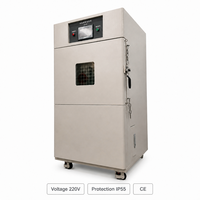 Chambre d'essai automatique de combustion de batteries au lithium, testeur de résistance à la flamme et à la combustion 220V IP55 CE pour le test de sécurité des batteries