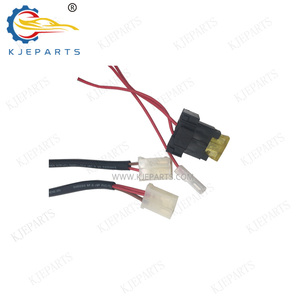 Aangepaste Autoradio 2-Pins Zekering Voedingsdraad Harnas Connector Voor Auto Terminal Aansluiting - Product Image 4