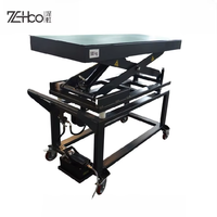 Plateforme élévatrice à ciseaux ZeHoo pour batteries de véhicules électriques, capacité 1500 kg, équipement d'entretien pour l'assemblage de batteries