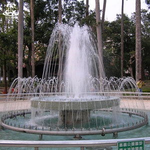 יצרן ציוד מזרקות בהתאמה אישית, ציוד מזרקות מים רוקדות עם תאורת לד לנוף מים חיצוני - Product Image 3