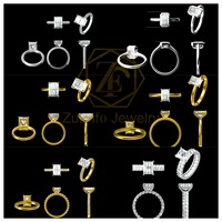 Bagues de fiançailles en or massif 10/14/18 carats avec diamant de laboratoire certifié IGI CVD HPHT taille radiant pour femmes et hommes, clarté VVS1