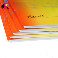 Cahier d'exercices souple à couverture rigide de taille A4 personnalisé pour enfants et étudiants Livre de composition scolaire à reliure à feuilles mobiles