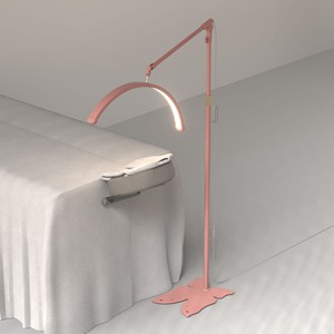 Lampe LED professionnelle 38W demi-lune pour extension de cils, éclairage de beauté sur pied - Product Image 3
