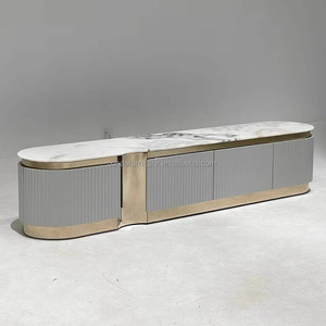 Bán Sỉ Bàn Trung Tâm Sang Trọng Nhẹ Đồ Nội Thất Phòng Khách Gia Đình Bàn Trà Hình Chữ Nhật Bộ Bàn Cà Phê Thủy Tinh Hiện Đại Bằng Gỗ - Product Image 6