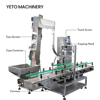 Machine de sertissage électrique à grande capacité pour le scellage de bouchons à vis de bocaux en verre PET et bouteilles en plastique, haute productivité, pour l'industrie alimentaire