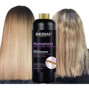 Riginas Taninoplastia Keratin <span class=keywords><strong>Protein</strong></span> Nano Crème de traitement capillaire 1000ml pour lisser et hydrater le traitement réparateur des cheveux - Product Image 5