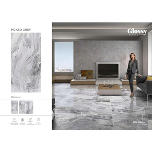 Pietra Beige Stone Look Porcelain Floor Wall Tiles Vistaar 600x1200mm Matte Interior Collection - Product Image 2