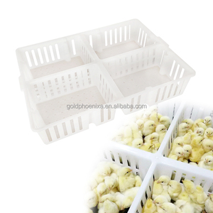 QA 塑料四件套鹌鹑鸽子鸡家禽运输箱小鸡运输笼 - Product Image 1