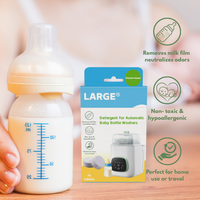 Comprimés de nettoyage pour biberons de marque privée, comprimés effervescents pour stérilisateur de biberons de marque blanche