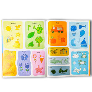 Livre d'autocollants personnalisés impression couleur enfants éducatifs dessin animé créatif autocollants livre pour enfants - Product Image 4