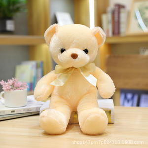 批发30厘米可爱丝带泰迪熊毛绒玩具女童礼品抱抱熊娃娃娃娃 - Product Image 3