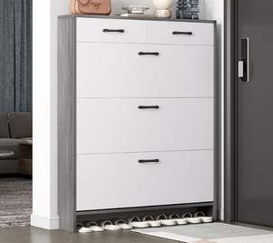 Modern Artificial Board Ultra Thin <b>Shoe</b> <b>Storage</b> Cabinet with Door Design for Living Room and Apartment Dustproof - Product Image 6