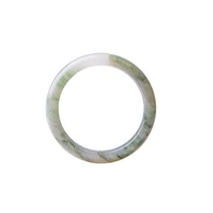 Tianshan-pulsera de piedras preciosas redonda de Jade, joyería Natural de forma clásica, pulseras para mujer, brazaletes, anillo de ágata, PAVA