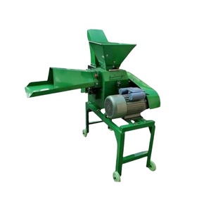 Machine électrique multifonctionnelle pour la transformation des aliments, broyeur de paille et coupe-fourrage pour aliments secs et humides pour porcs et bovins avec moteur intégré - Product Image 4