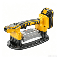 Machine vibrante intelligente à affichage numérique pour carrelage, alimentation directe usine, 21V sans fil, ventouse électrique pour outil de nivellement de carrelage au sol