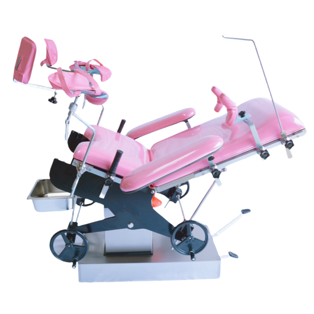 YGC2003A Manual Hydraulic Gynecology Operating Table Labor Delivery Maternity Examination Bed Manufactured Obstetric Table