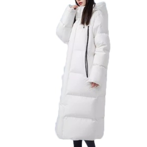 Chaqueta Larga de Moda para Mujer con Cremallera, Nueva Colección de Invierno, Logotipo Personalizado OEM, Alta Calidad, Precio Bajo - Product Image 2