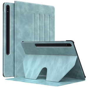 MoKo étui mince magnétique intelligent en cuir PU étui pour <span class=keywords><strong>tablette</strong></span> <span class=keywords><strong>Samsung</strong></span> Galaxy Tab <span class=keywords><strong>S7</strong></span> Plus 2020 T970 T975 <span class=keywords><strong>12</strong></span>.4 <span class=keywords><strong>pouces</strong></span> - Product Image 2