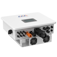 Megarevo G2A Onduleur de stockage d'énergie LiFePO4 monophasé connecté au réseau 230V 3-6KW IP65 avec prise en charge BMS pour usage résidentiel