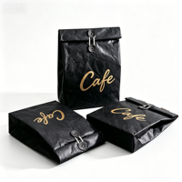 Sachets Doypack en Papier Kraft Personnalisés, Écologiques et Recyclables, à Fermeture Zippée, Impression Numérique, pour Pizza – Vente en Gros Petites Séries
