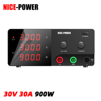 NICE-POWER R-SPS3030 900W DC haute alimentation 30V 30A avec police à courant élevé/ports de sortie arrière double USB/RS-232/RS485 en option