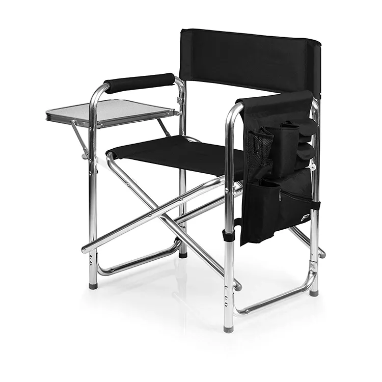 Алюминиевый складной походный стул, боковой стол, портативный стул режиссера