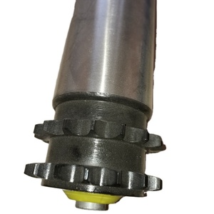 Rodillo transportador de vitalidad de aluminio, con eje hexagonal de plástico - Product Image 4