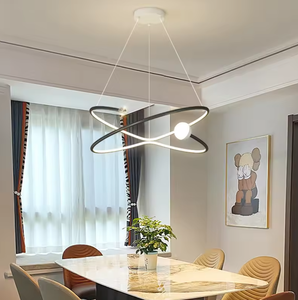 Zeal Lighting Sala de estar Diseñador Techo Iluminación colgante LED Luces colgantes modernas Candelabros - Product Image 3