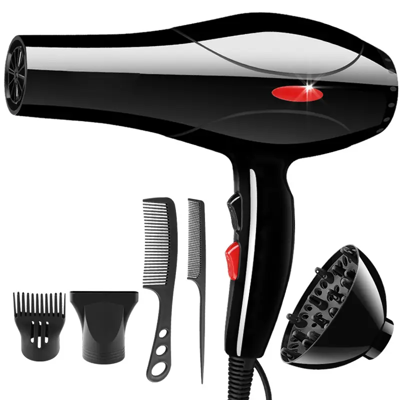 Hot Sell Professional Salon Haartrockner Negativer ionischer Föhn mit Diffusor konzentrator Kamm 2 Geschwindigkeit 3 Wärme einstellungen