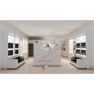 Round <strong>Wig</strong> Stand Design Salon Kiosk Shop Salon Kiosk Shop <strong>Cock</strong> Kiosk OEM - Product Image 2