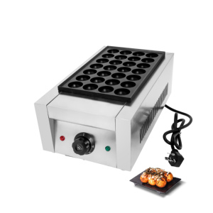 Machine à Takoyaki Commerciale Électrique 28 Trous – Nouveauté Promotionnelle <span class=keywords><strong>pour</strong></span> Mini-Takoyaki Japonais - Product Image 1