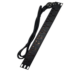 Enchufe de gabinete Enchufe multiusos Montaje en rack Regleta de alimentación Unidad de distribución de energía para centro de datos en rack de servidor - Product Image 5