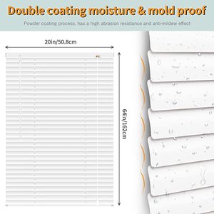 Tùy chỉnh <span class=keywords><strong>Mini</strong></span> Rèm nhôm Venetian tấm rèm ngang nhôm thanh rèm Venetian - Product Image 4