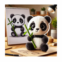 Peluche animaux doux personnalisée porte-clés Oem Odm peluche poupée personnalisée
