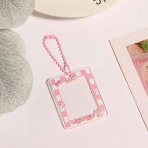 Porte-clés personnalisé en acrylique transparent à insérer avec photo, à faire soi-même - Product Image 2
