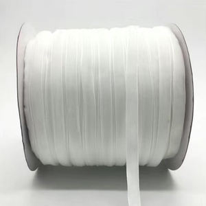 ริบบิ้นกำมะหยี่คุณภาพสูง สีสันสดใส หน้าเดียว ขนาดความกว้าง 6-50 มม. สำหรับเสื้อผ้า ของตกแต่งบ้าน ของขวัญ ผ้าม่าน - Product Image 4