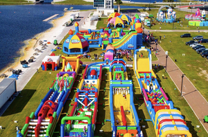 Pista <span class=keywords><strong>de</strong></span> Obstáculos Inflable Gigante <span class=keywords><strong>de</strong></span> PVC <span class=keywords><strong>de</strong></span> Alta Calidad Nova para Adultos y Niños, Modelo NVOC-0073 - Product Image 6