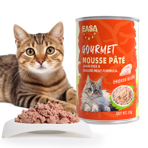 Mousse per <span class=keywords><strong>Gatti</strong></span> Senza Cereali Gusti Misti, Alimento Umido in Lattina da 375g, Tre Ricette, Nutriente Quotidiano, Alimento Base per Animali Domestici, Confezione all'Ingrosso - Product Image 5