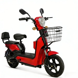 Scooter Eléctrico de Alta Calidad, Venta al por Mayor de Fábrica China, Bicicleta Urbana de 350W 48V, Bicicleta Resistente - Product Image 1
