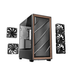 Antec Flux Pro Micro <span class=keywords><strong>ATX</strong></span> chơi game trường hợp nhựa và hợp kim nhôm giữa tháp với Tempered Glass ITX/mATX trường hợp máy tính cho <span class=keywords><strong>PC</strong></span> - Product Image 6