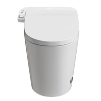 8836H Dayao CUPC WC intelligent monobloc en céramique avec chauffage instantané, couvercle à ouverture automatique, cuvette allongée avec bidet intégré et télécommande