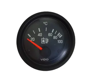 مقياس درجة حرارة أصلي من VDO 310-040-022 من 0-100 درجة مقاس 52 ملليمترًا 24 فولتًا