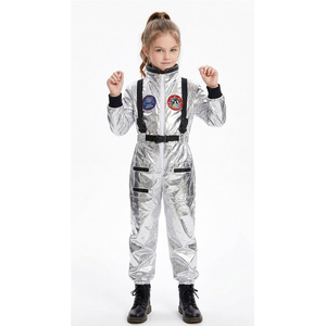 <span class=keywords><strong>Disfraz</strong></span> de Astronauta Plateado para Niños y Niñas, Traje Espacial para Halloween, Juego de Roles, Fiesta Infantil, Actuación, Regalo de Año Nuevo y Carnaval - Product Image 2